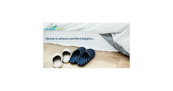 PERFECT WEATHER HEATING & COOLING Logo