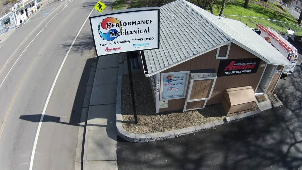 Slide of Performance Mechanical Heating & Cooling