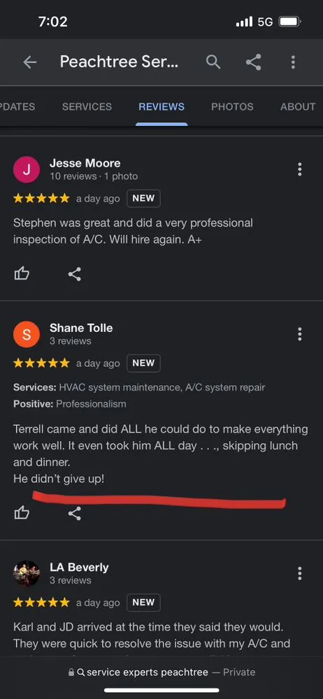 Slide of Personal Hvac Contractor