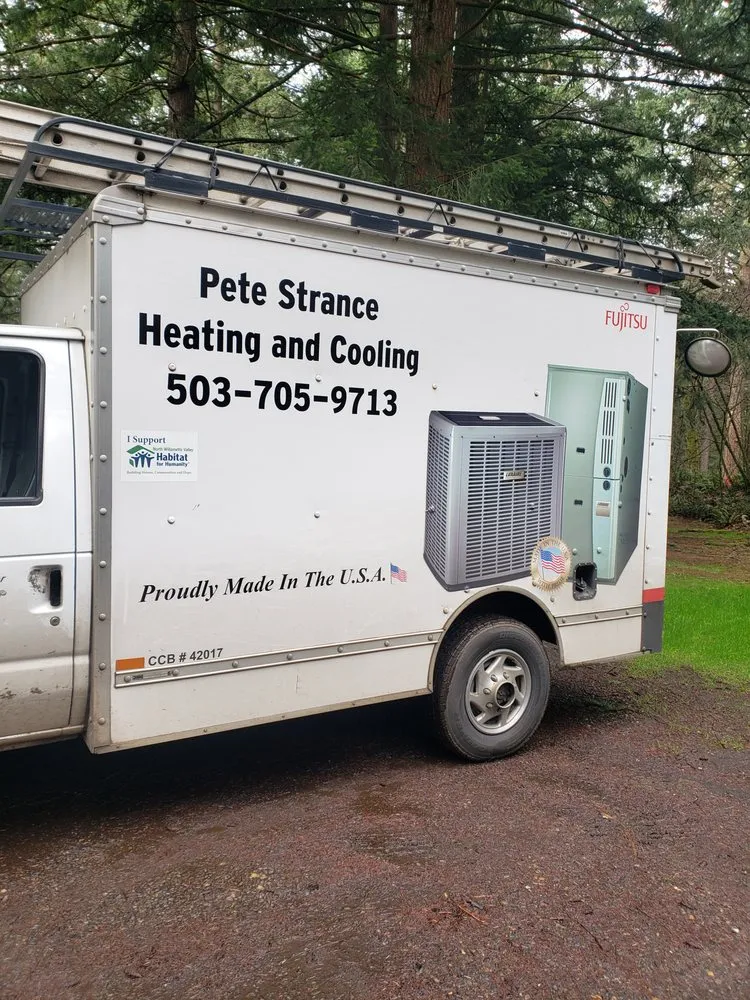 Slide of Pete Strance Heating & AC