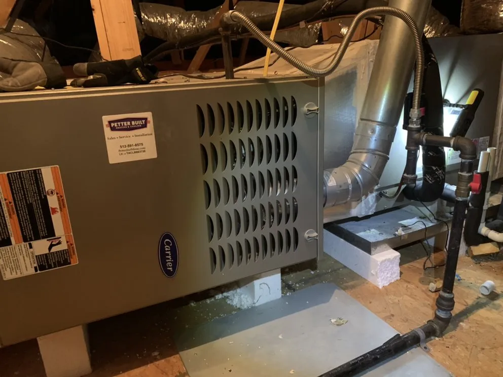 Slide of Petter Built Heating and Cooling