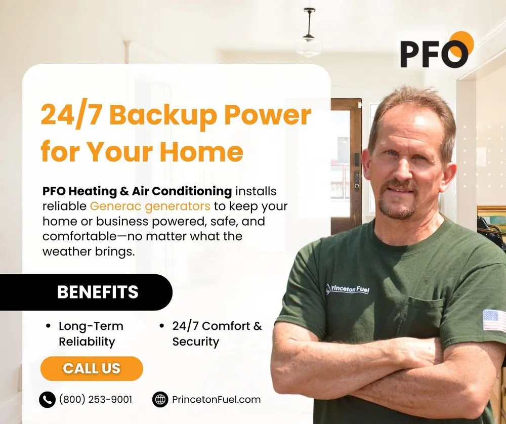 Expert HVAC installation near you in Hamilton Township, NJ by PFO Heating & Air Conditioning