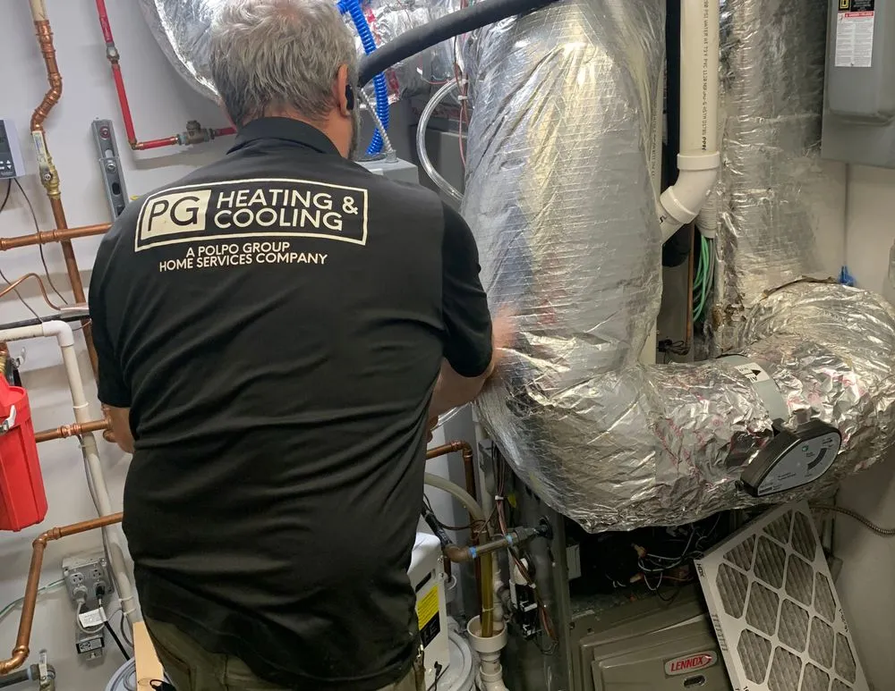 Slide of PG Heating, Cooling & Plumbing