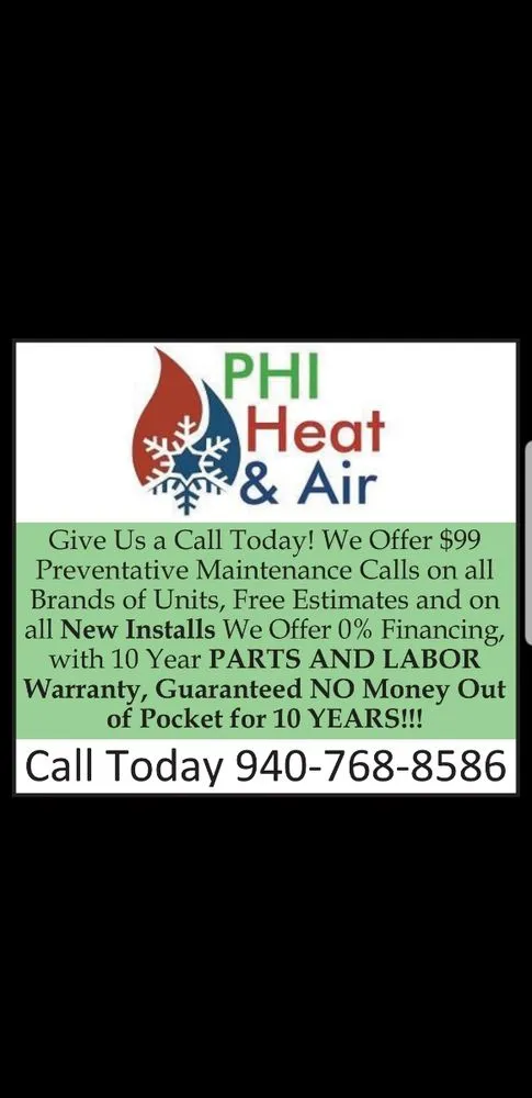 Slide of PHI Heat & Air