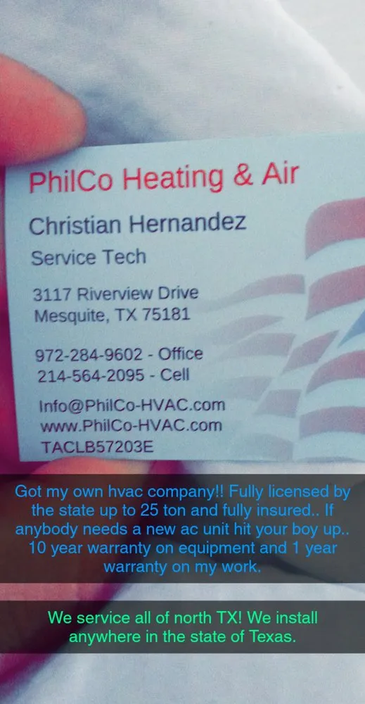 Slide of PhilCo Heating & Air Conditioning