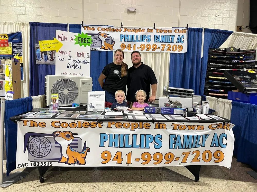 Slide of Phillips Family AC