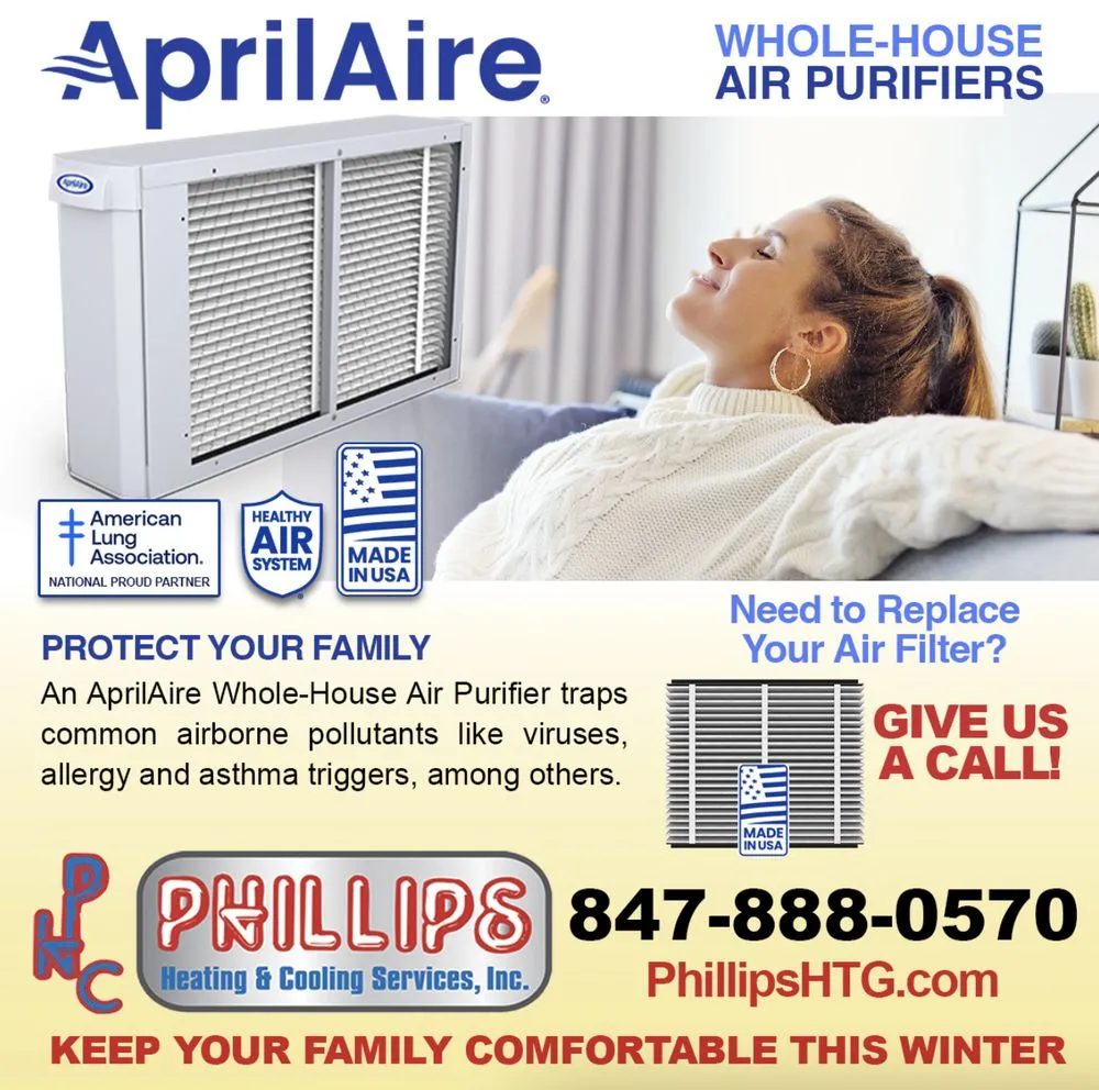 Slide of Phillips Heating & Cooling Sevices