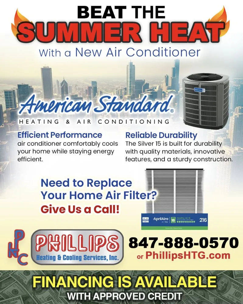 Slide of Phillips Heating & Cooling Sevices