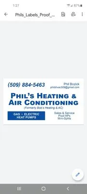 Phil's Heating & A/C