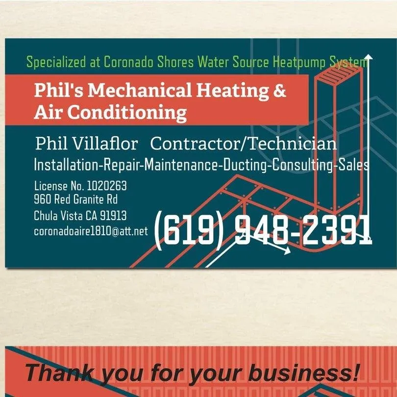 Slide of Phil's Mechanical Heating & Air Conditioning