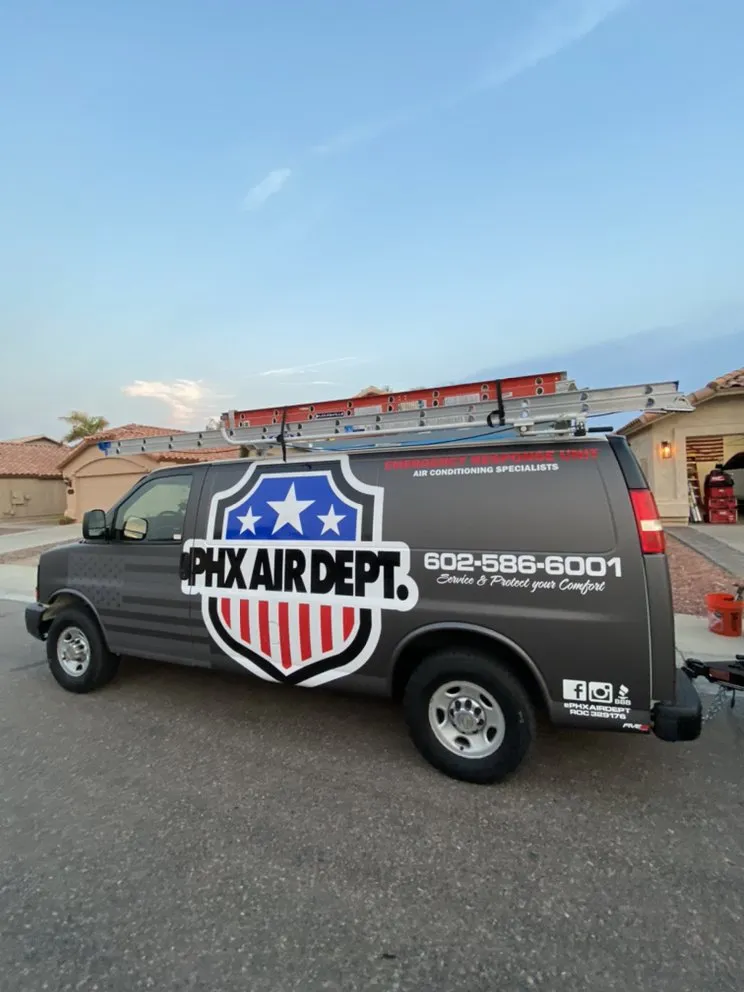 Slide of Phoenix Air Department