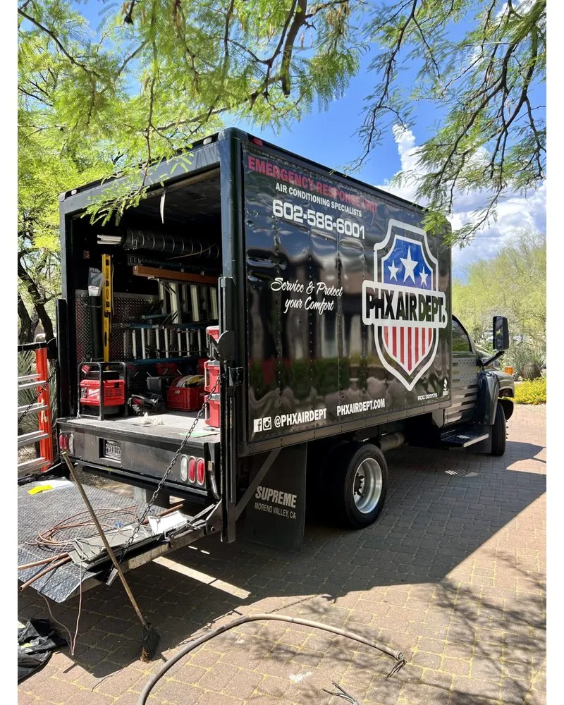 Slide of Phoenix Air Department