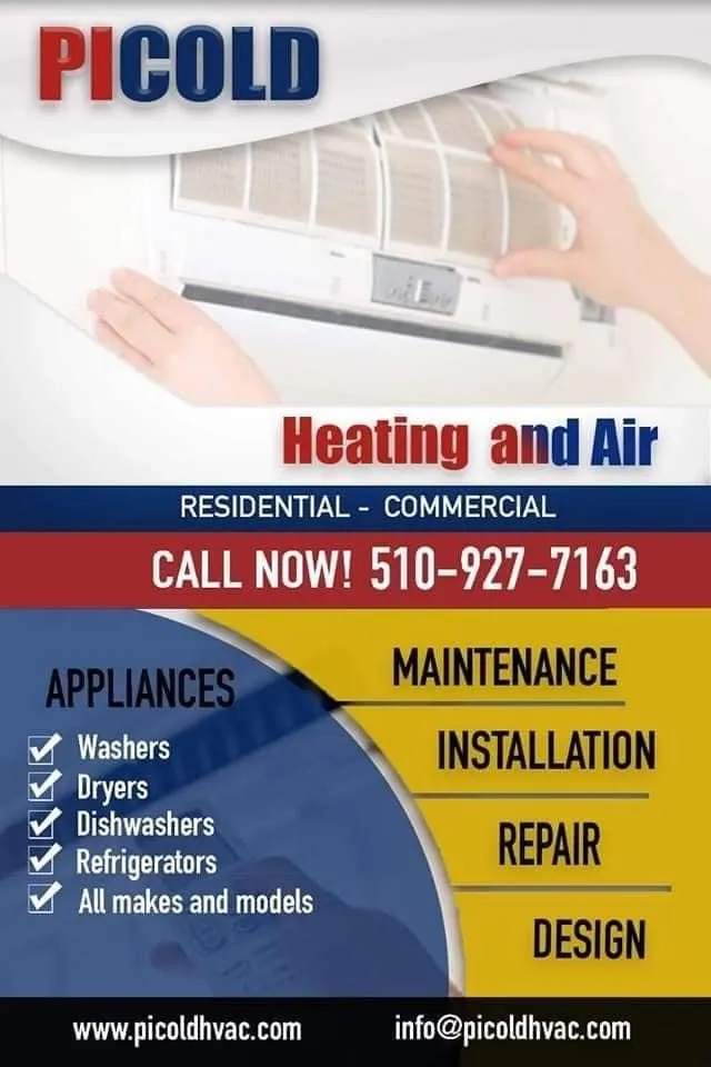 Slide of Picold Heating and Air