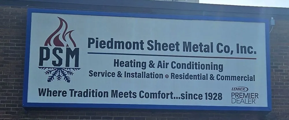 Slide of Piedmont Sheet Metal Co Inc