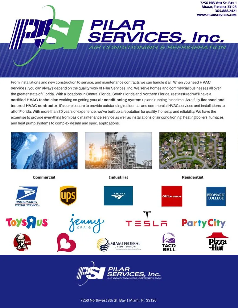 Slide of Pilar Services