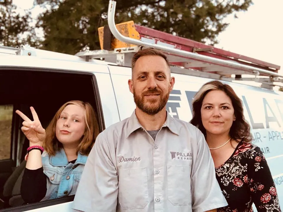 Slide of Pillar, Heating Air Appliance Repair