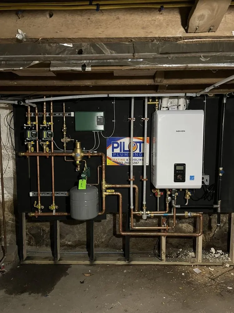 Slide of Pilot Plumbing Heating and Cooling