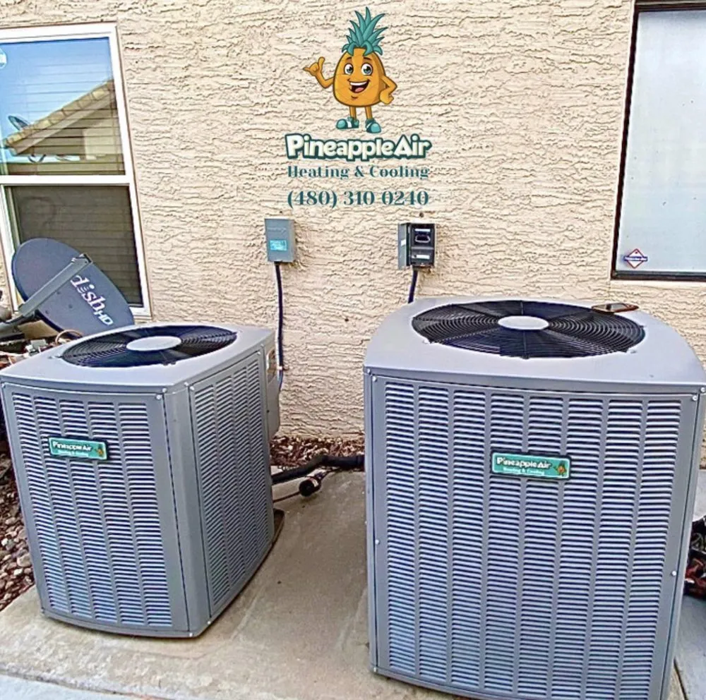 Slide of Pineapple Air Heating & Cooling