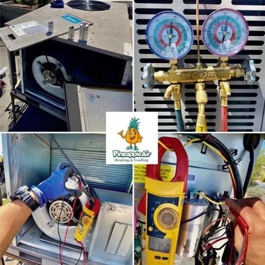 Slide of Pineapple Air Heating & Cooling