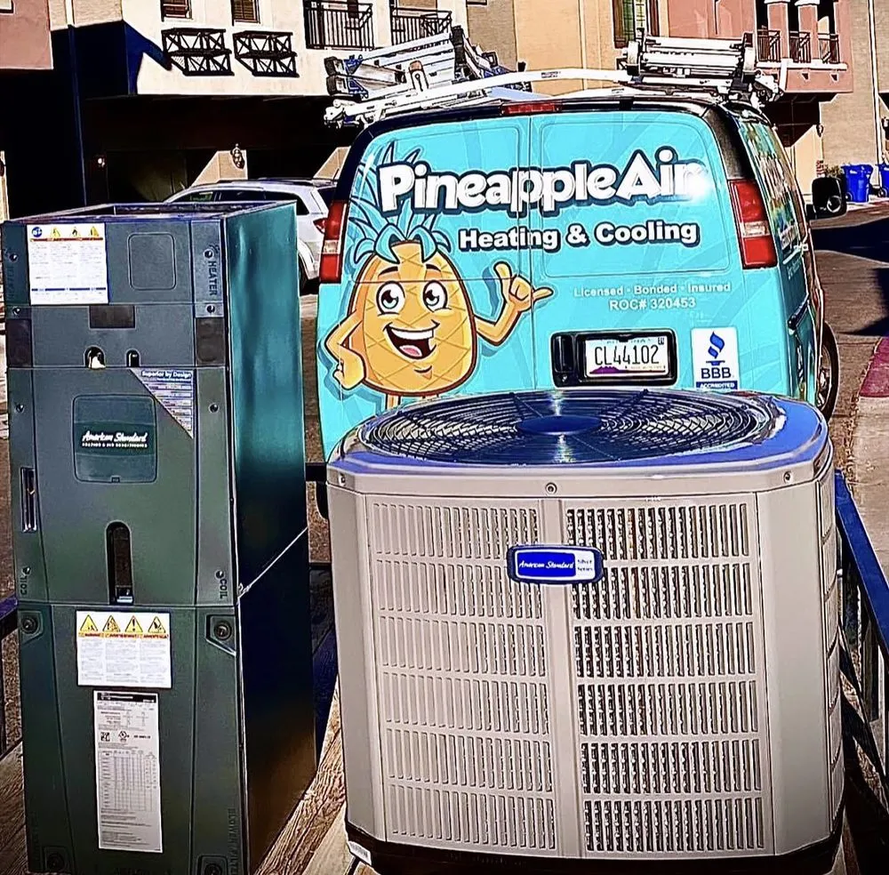 Slide of Pineapple Air Heating & Cooling