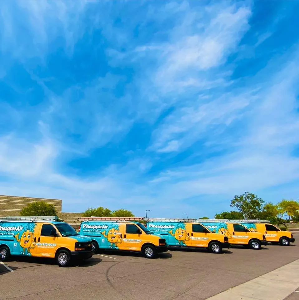 Slide of Pineapple Air Heating & Cooling