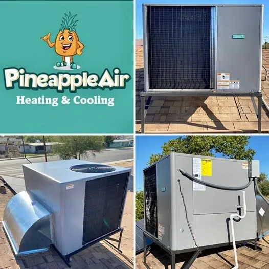 Slide of Pineapple Air Heating & Cooling