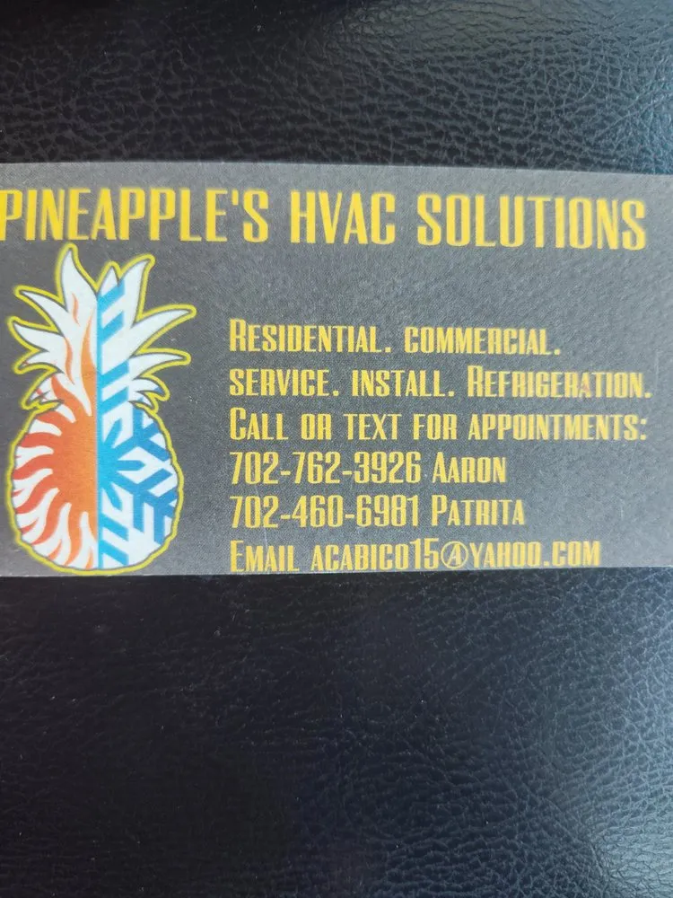 Slide of Pineapple's HVAC solutions