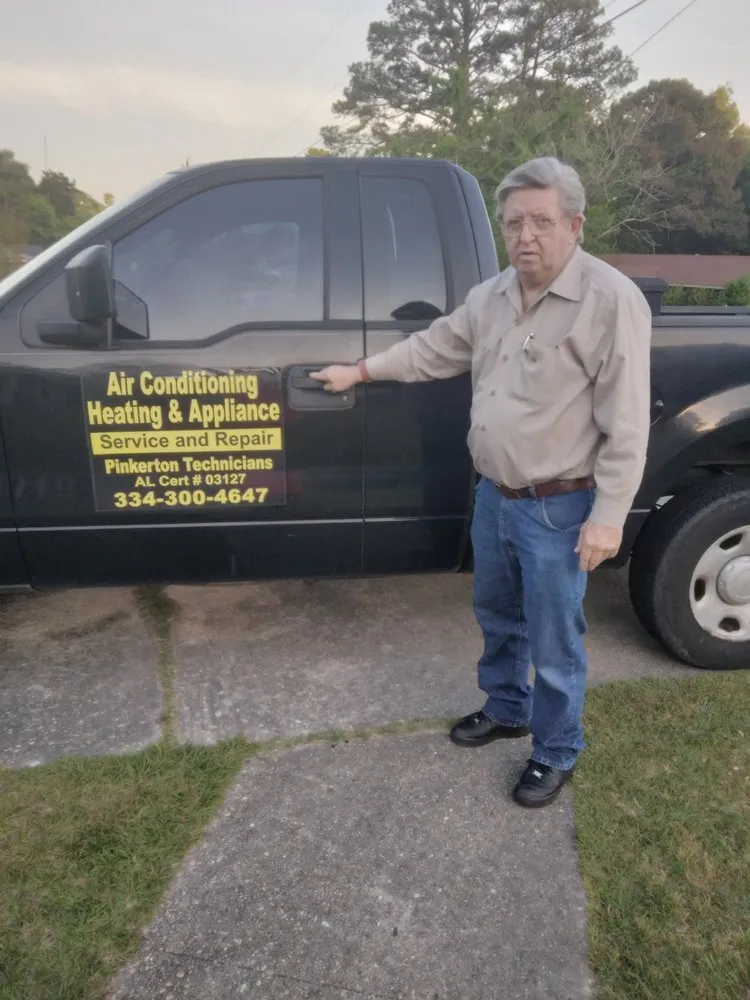 Slide of Pinkerton technicians