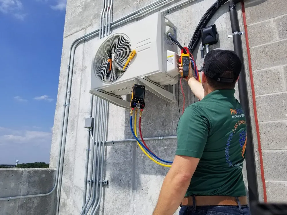 Slide of Pinpoint Mechanical Service