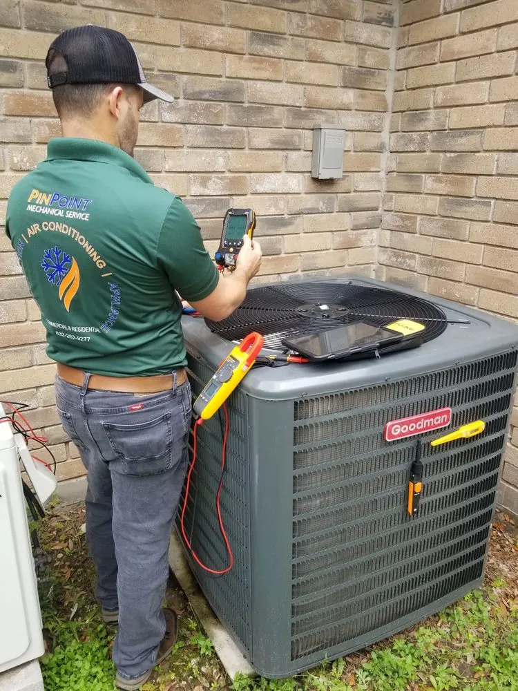 Slide of Pinpoint Mechanical Service