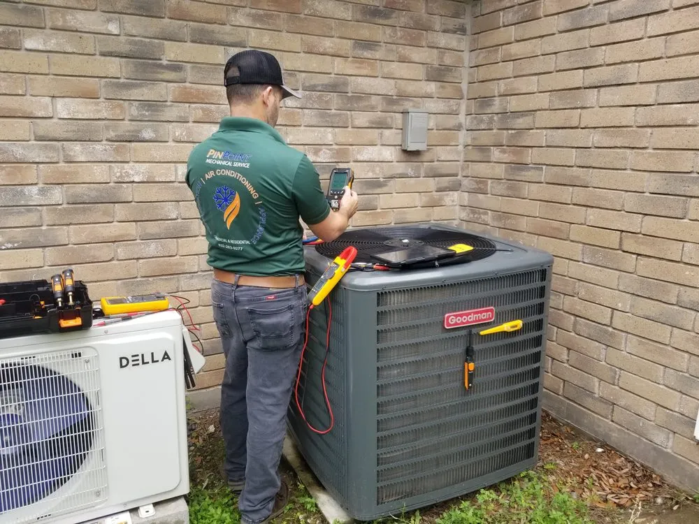 Slide of Pinpoint Mechanical Service