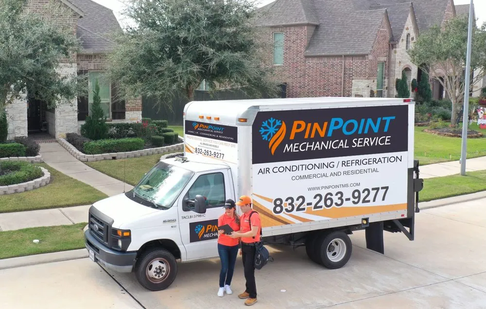 Slide of Pinpoint Mechanical Service