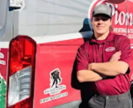 Pioneer Heating, Cooling, Electrical & Plumbing Logo