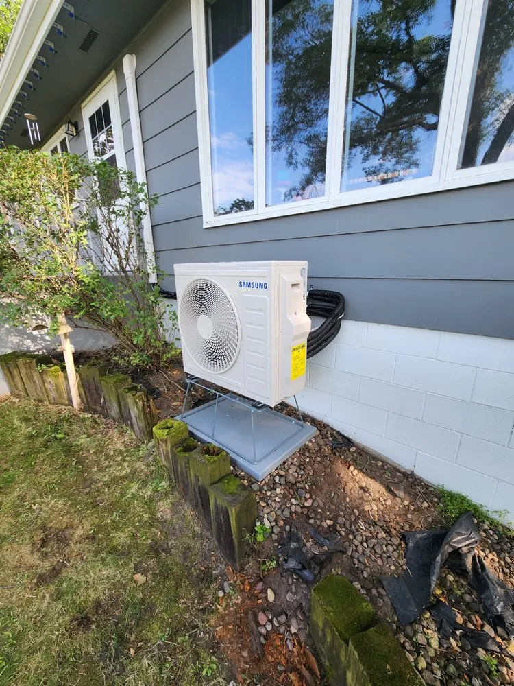 Slide of Pioneer HVAC Installation