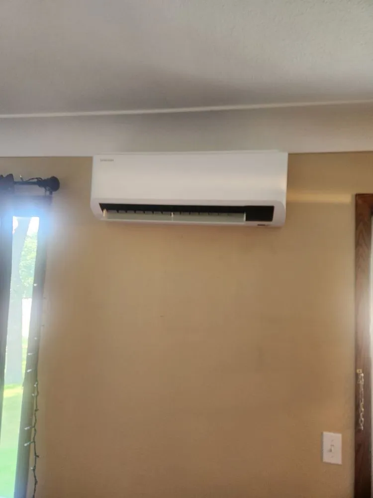 Slide of Pioneer HVAC Installation