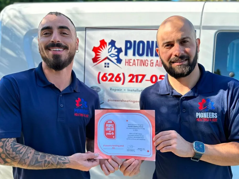 Slide of Pioneers Heating & Air