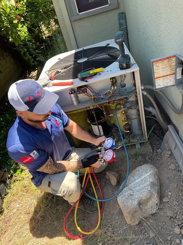 Slide of Pioneers Heating and Air