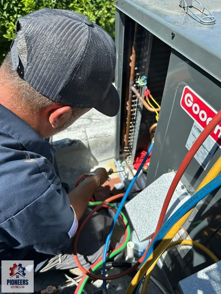 Slide of Pioneers Heating and Air