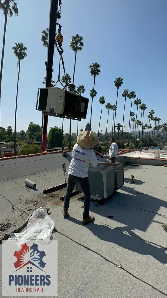 Slide of Pioneers Heating and Air