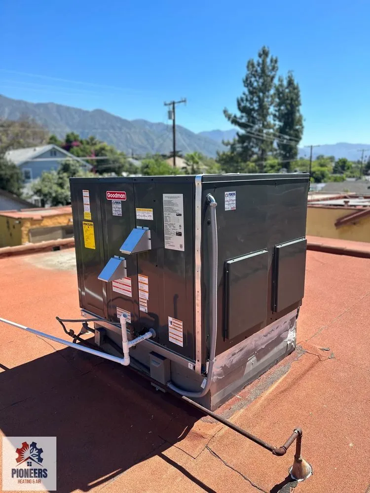 Slide of Pioneers Heating and Air