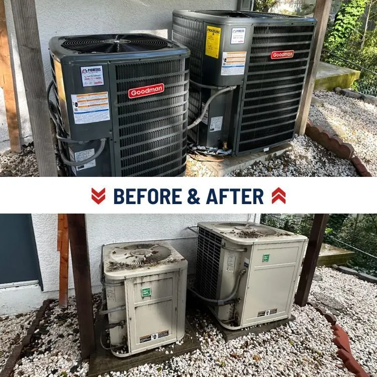 Slide of Pioneers Heating and Air