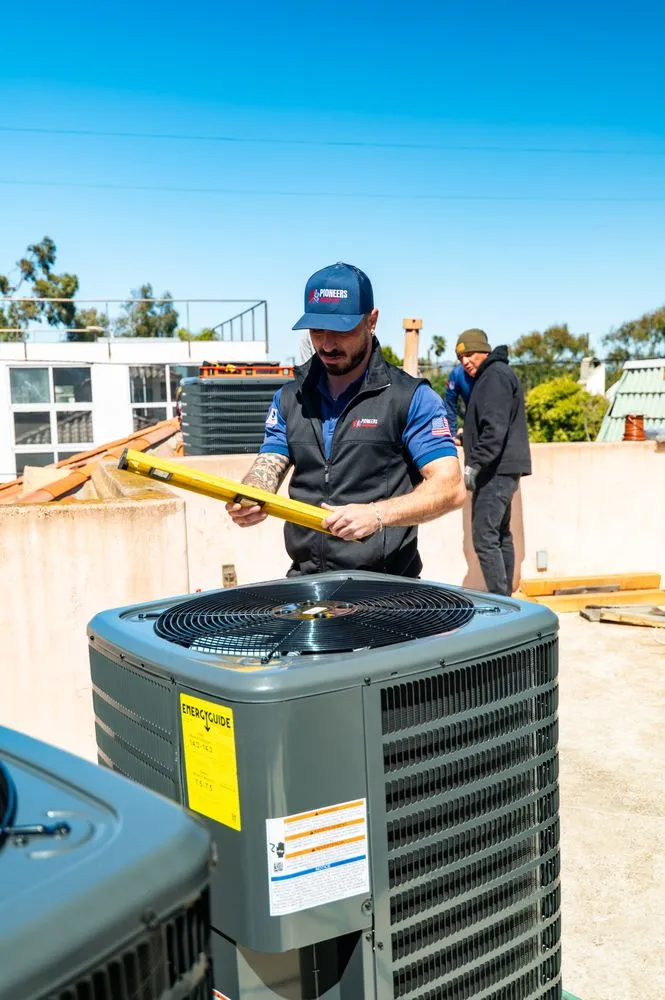 Slide of Pioneers Heating and Air