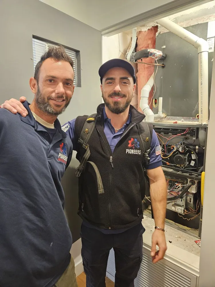 Slide of Pioneers Heating and Air