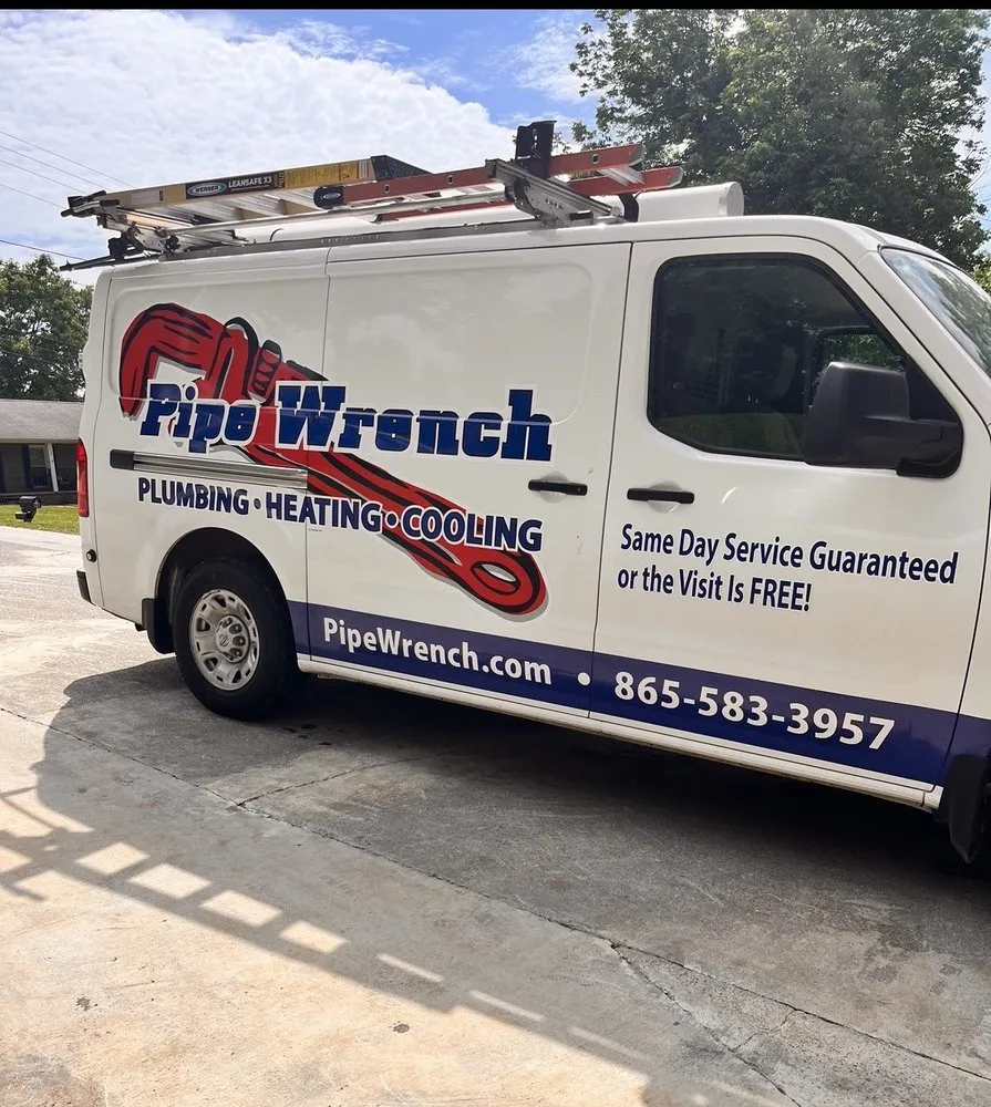 Slide of Pipe Wrench Plumbing, Heating & Cooling