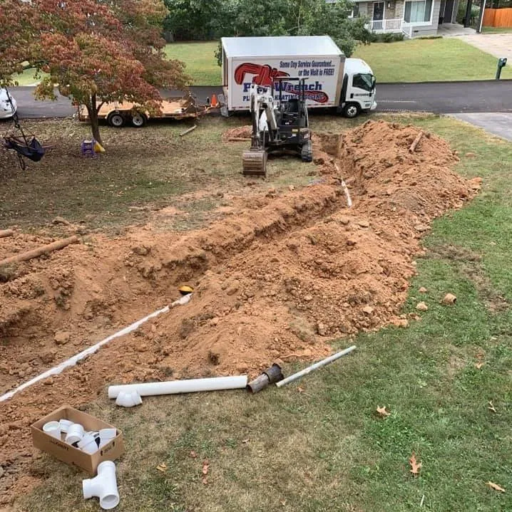 Slide of Pipe Wrench Plumbing, Heating & Cooling