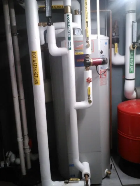 Slide of Pipes Plumbing and Heating