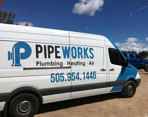 Pipeworks Plumbing Logo