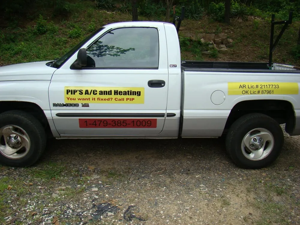 Slide of Pip's A C & Heat