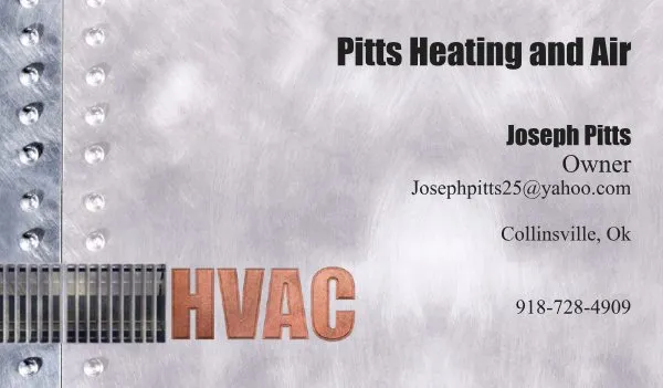 Slide of Pitts Heating And Air