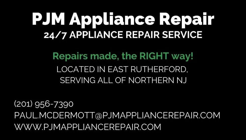 Slide of PJM Appliance Repair Services